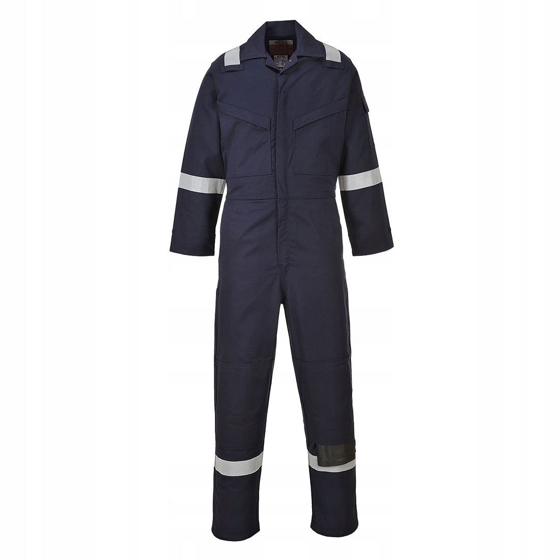 Nehorľavý a protišmykový oblek.PORTWEST - NAVY; L